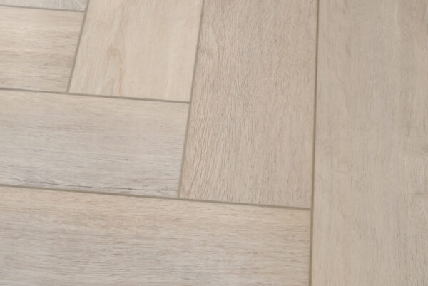 Floer Visgraat Click PVC Rijn Gerookt Wit detail