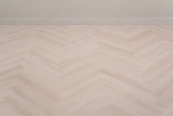 Floer Visgraat PVC Mat Wit Eiken product front