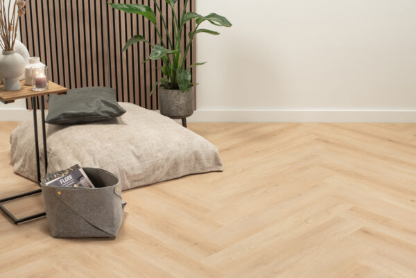 Floer Walvisgraat Click PVC Cetus Creme sfeer front
