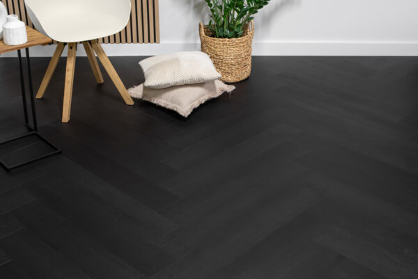 Floer Walvisgraat Click PVC Zwaardvis Zwart sfeer front boven