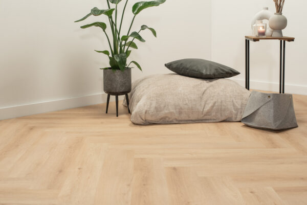 Floer Walvisgraat PVC Cetus Creme sfeer perspectief zonderakupanel