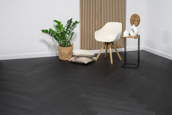 Floer Walvisgraat PVC Zwaardvis Zwart sfeer perspectief groot